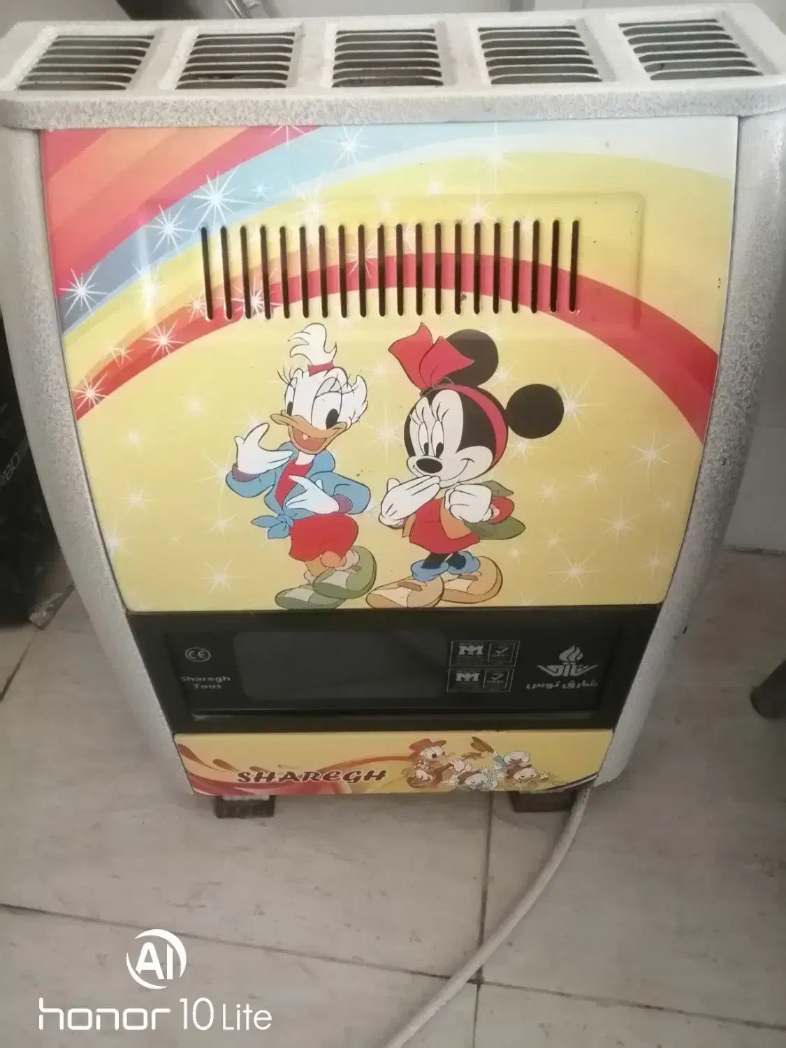 بخاری گازی طرح عروسکی|بخاری، هیتر، شومینه|سلامی, |دیوار