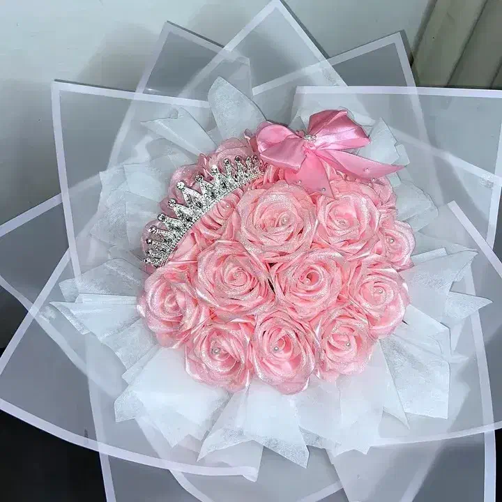 گل رز روبانی با بهترین متریال|گل مصنوعی|شیراز, کوشک میدان|دیوار