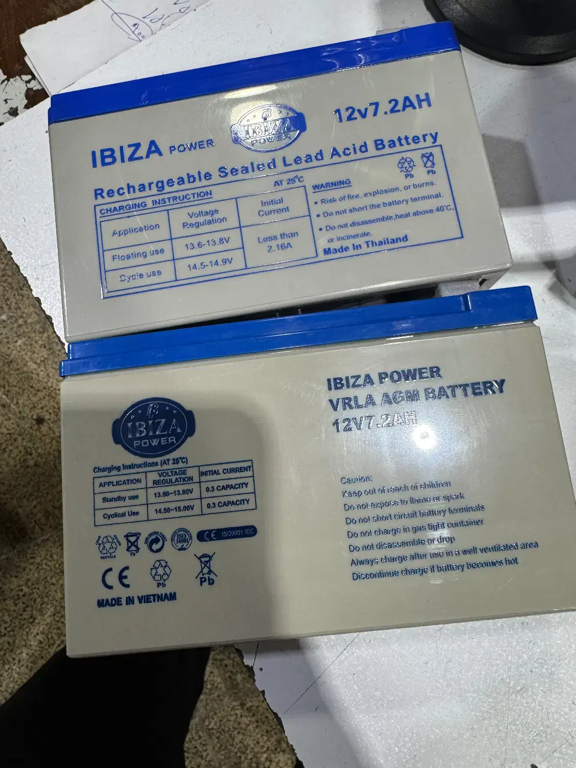 باتری ups باتری ماشین شارژی ایبیزا|قطعات و لوازم جانبی رایانه|کرج, فاز ۳ گوهردشت|دیوار