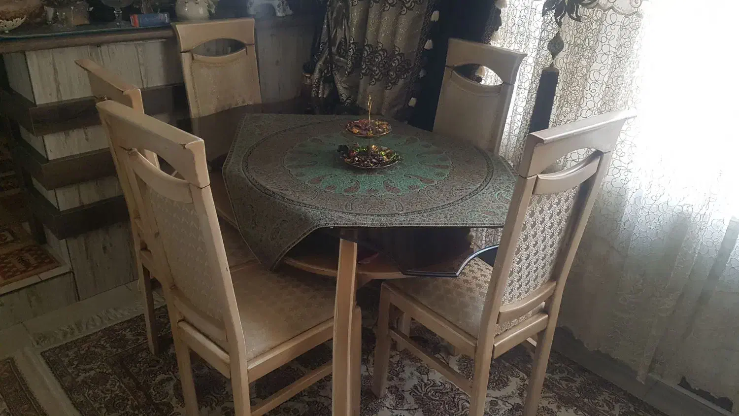 میزوصندلی غذاخوری ۶نفره سالم درحدنو|میز و صندلی غذاخوری|اندیشه, اندیشه فاز ۴|دیوار