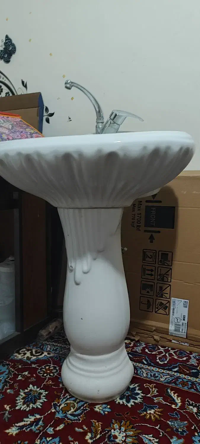 روشویی به همراه شیر اب|لوازم سرویس بهداشتی|سنندج, |دیوار