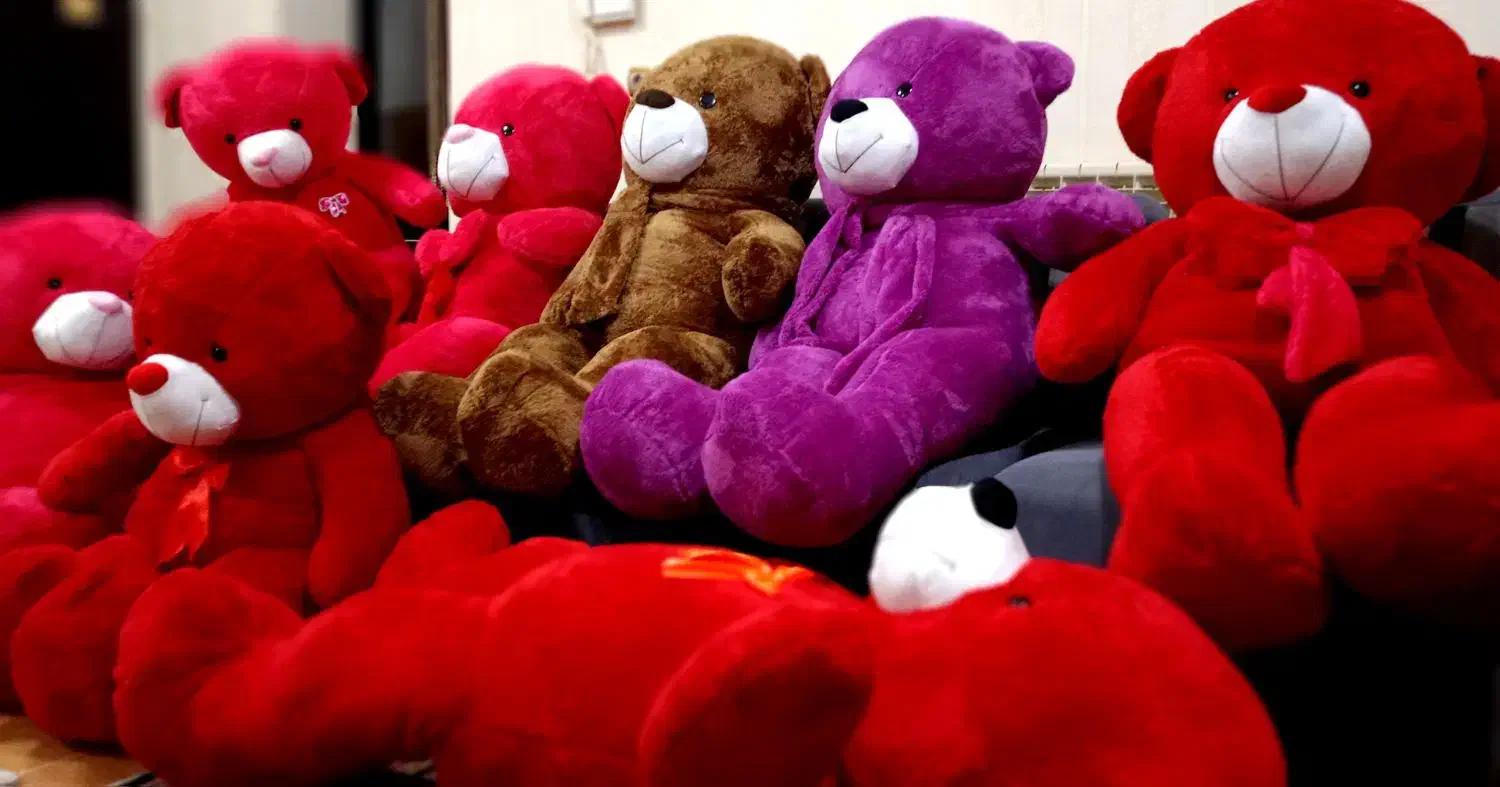 فروش عروسک خرسی پولیشی درجه یک|اسباب‌‌بازی|مشگین شهر, |دیوار