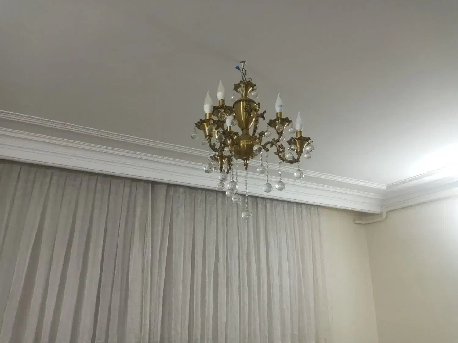 لوستر برنز|لوستر و چراغ آویز|اراک, |دیوار