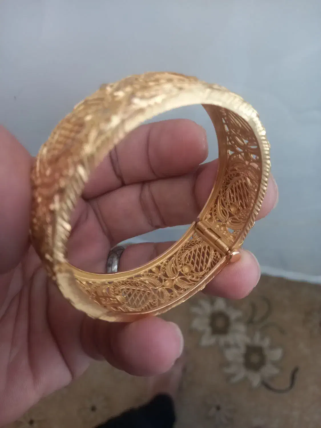 طلا ۲۱ کویتی با فاکتور|جواهرات|میبد, |دیوار