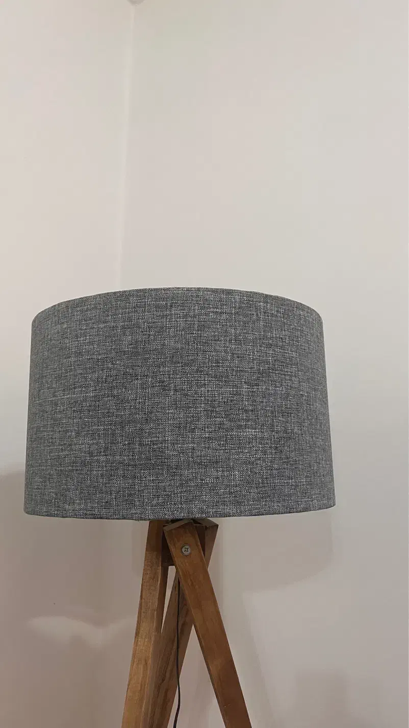 فروش شید آباژوربه دلیل تغییر رنگ دکور|چراغ خواب و آباژور|رشت, گلباغ نماز|دیوار