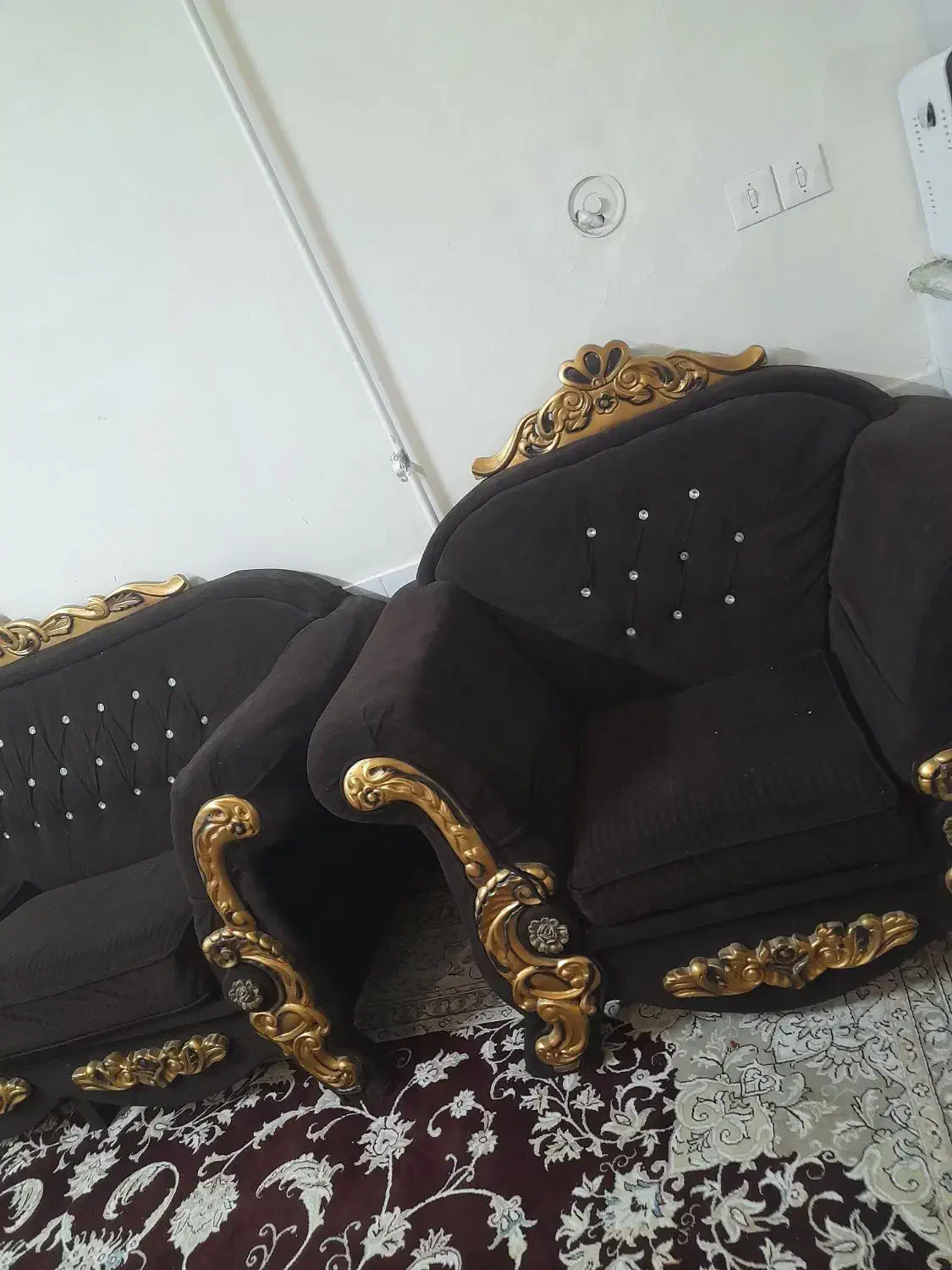 مبل۷نفره|مبلمان خانگی و میز عسلی|تربتحیدریه, پائین ولایت|دیوار