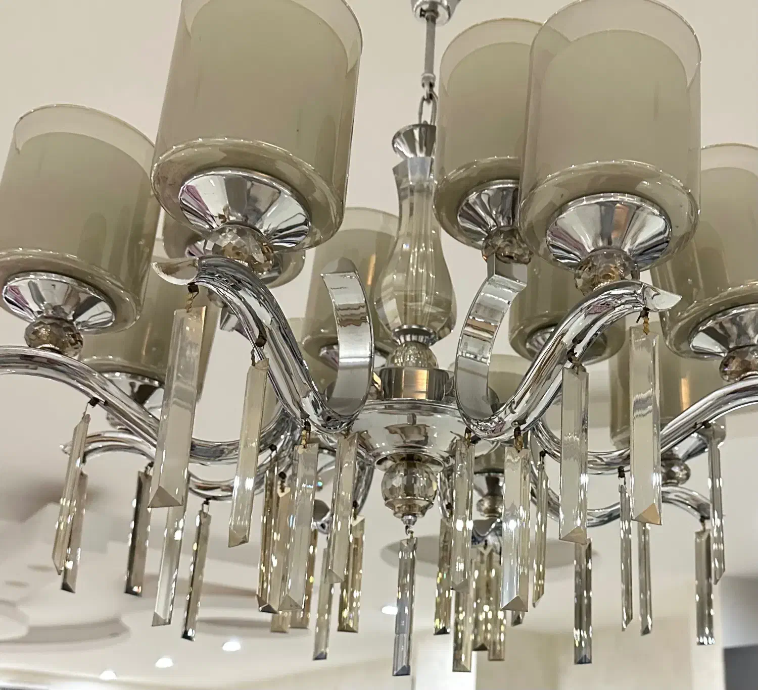 2عدد لوستر ۸شاخه|لوستر و چراغ آویز|قرچک, مهدیه|دیوار