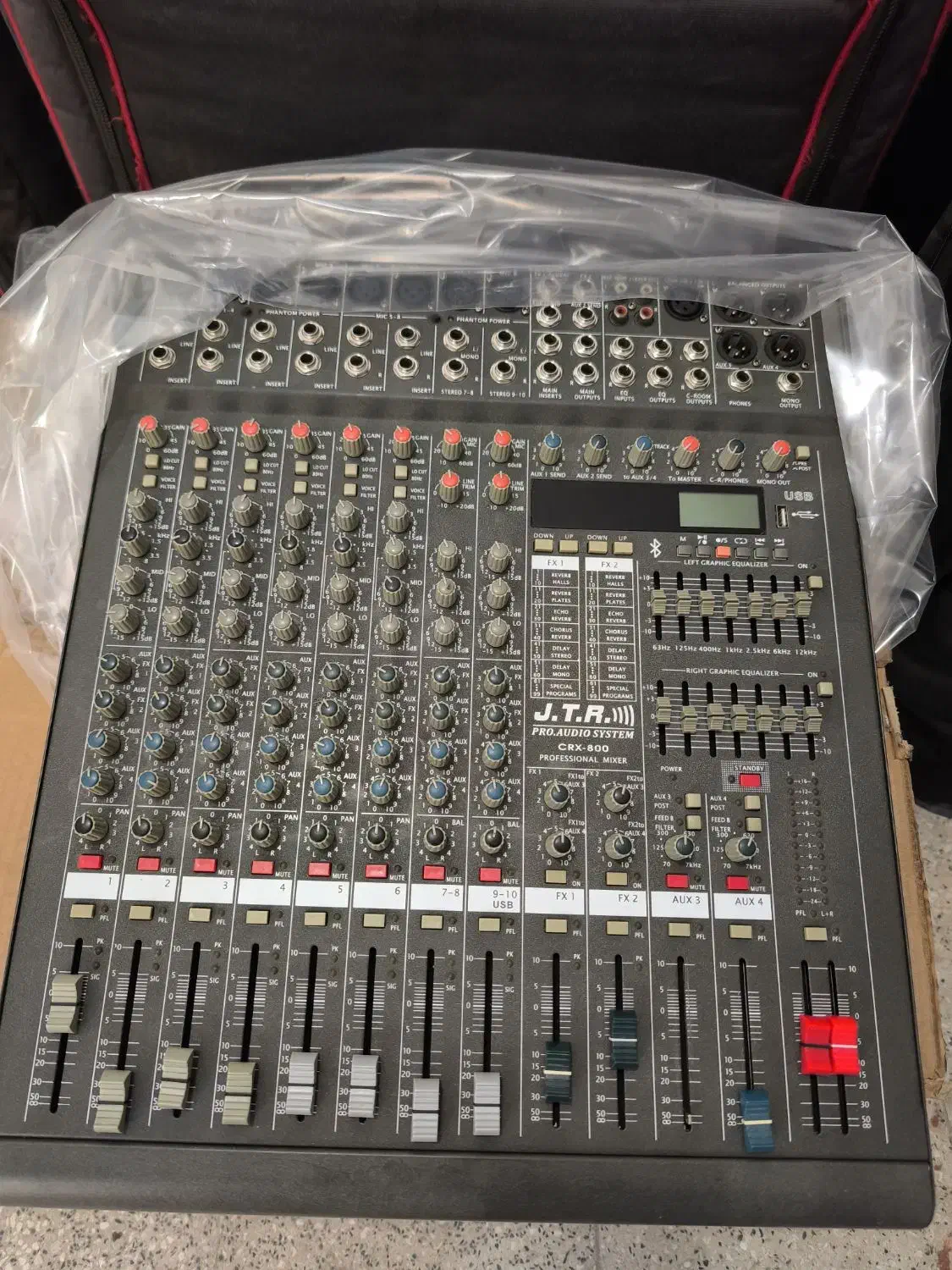 میکسر jTR  درجه یک درحد اکبند است میکروفون باند|سیستم صوتی خانگی|تهران, حر|دیوار