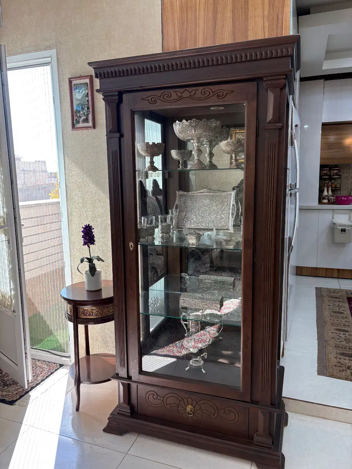 سرویس مبل و ناهارخوری چوب|مبلمان خانگی و میز عسلی|سیرجان, |دیوار