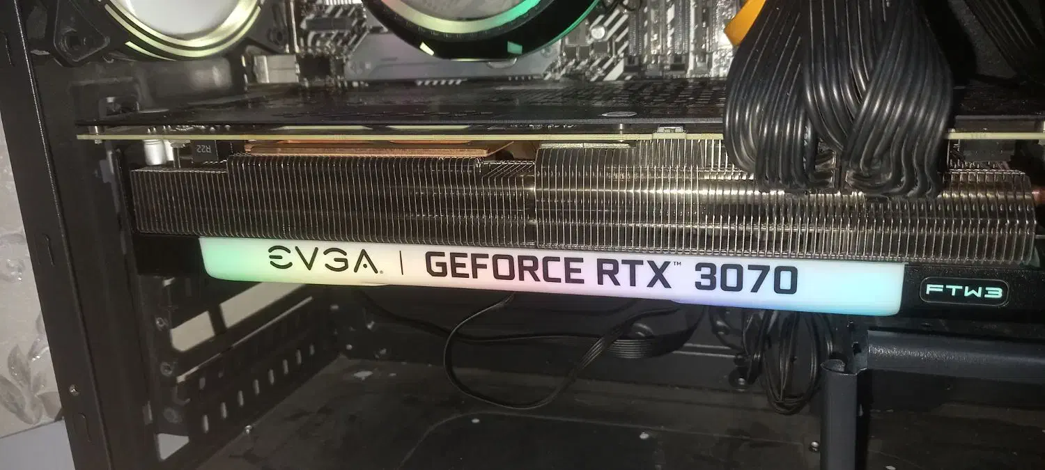 rtx 3070 evga ftw3 ultra|قطعات و لوازم جانبی رایانه|رشت, گلسار|دیوار