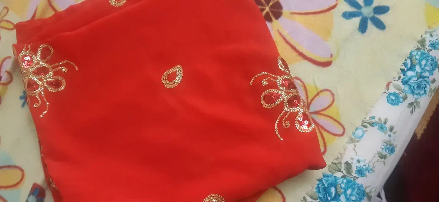 لباس محلی جشن بختیاری  جنس مخمل با مینا|لباس|شاهین‌شهر, عطار|دیوار