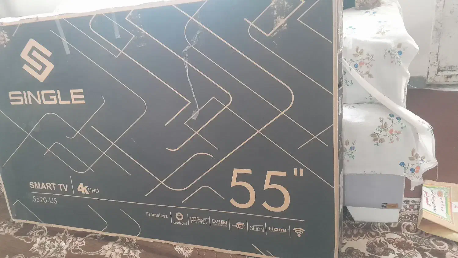 الیدی ۵۵اینچ فورکی اسمارت فول|تلویزیون و پروژکتور|سنندج, |دیوار