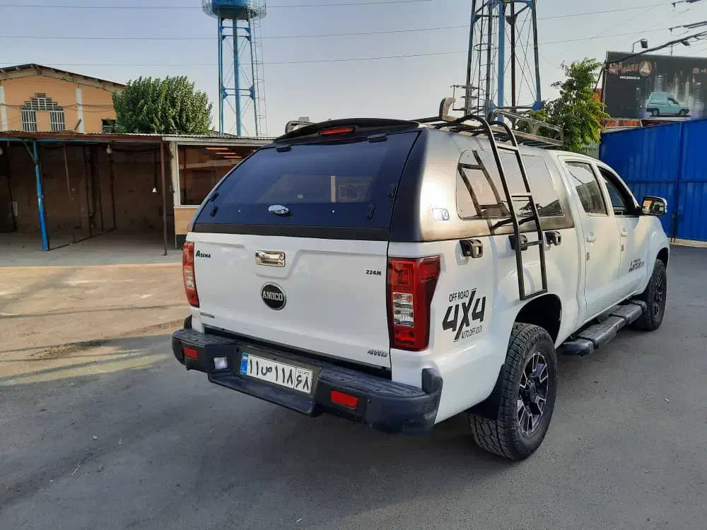 اتاق فایبر گلاس آمیکو آسنا عقب کابین باربند مسقف|قطعات یدکی و لوازم جانبی|گرمدره, |دیوار