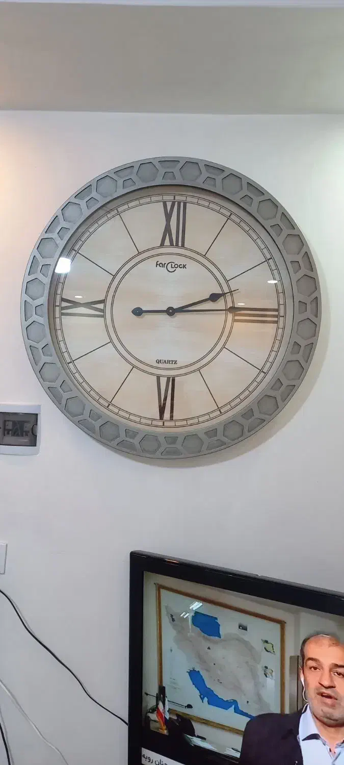 ساعت دیواری چوبی قطر ۸۰|ساعت دیواری و تزئینی|تهران, شهرک ابوذر|دیوار