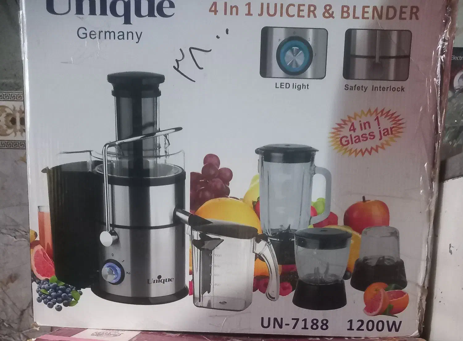 دستگاه ۴کاره|آبمیوه‌گیر و آب‌مرکبات‌گیر|نهبندان, |دیوار