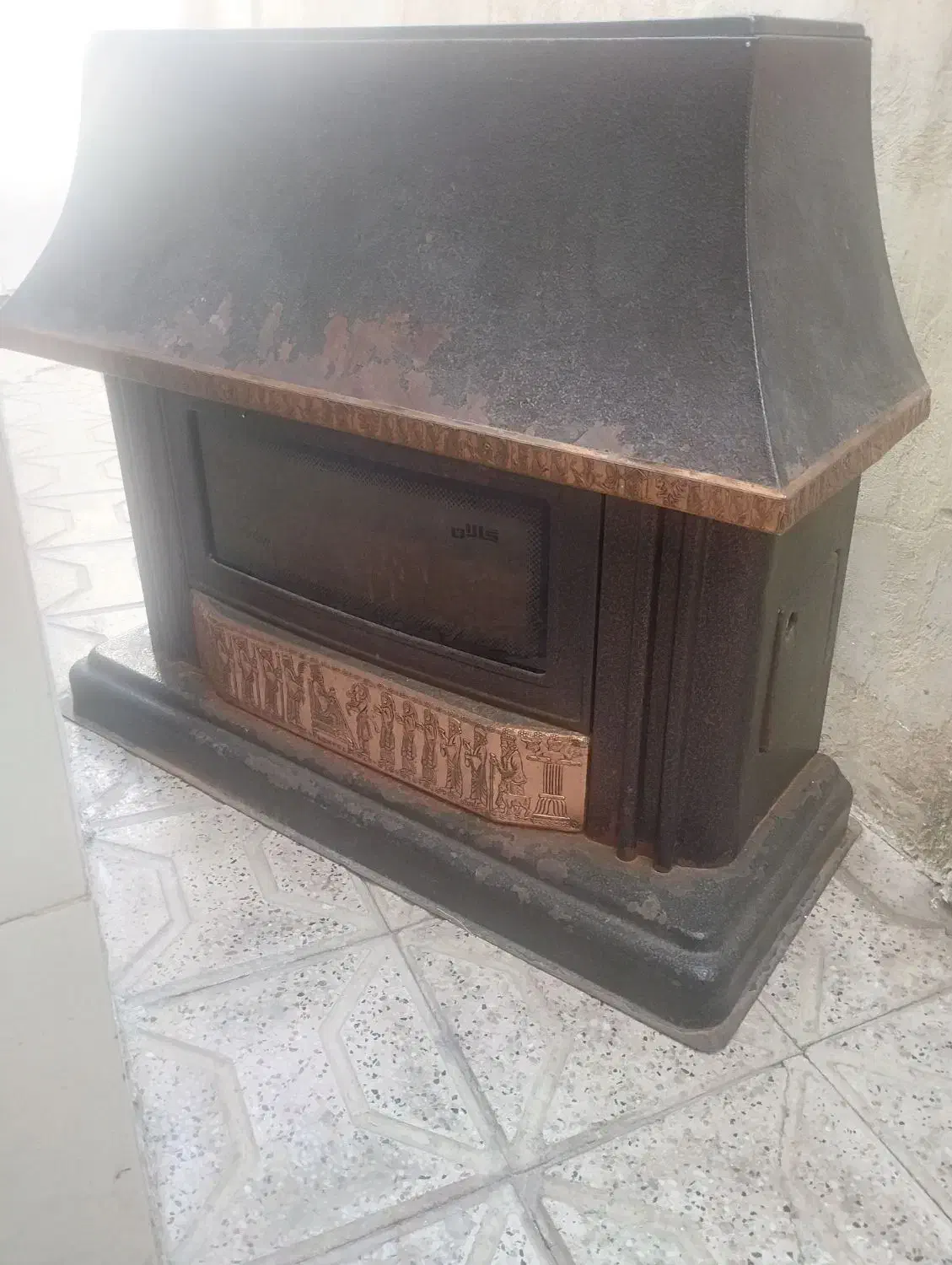 بخاری شومینه|بخاری، هیتر، شومینه|مشهد, شهید قربانی|دیوار