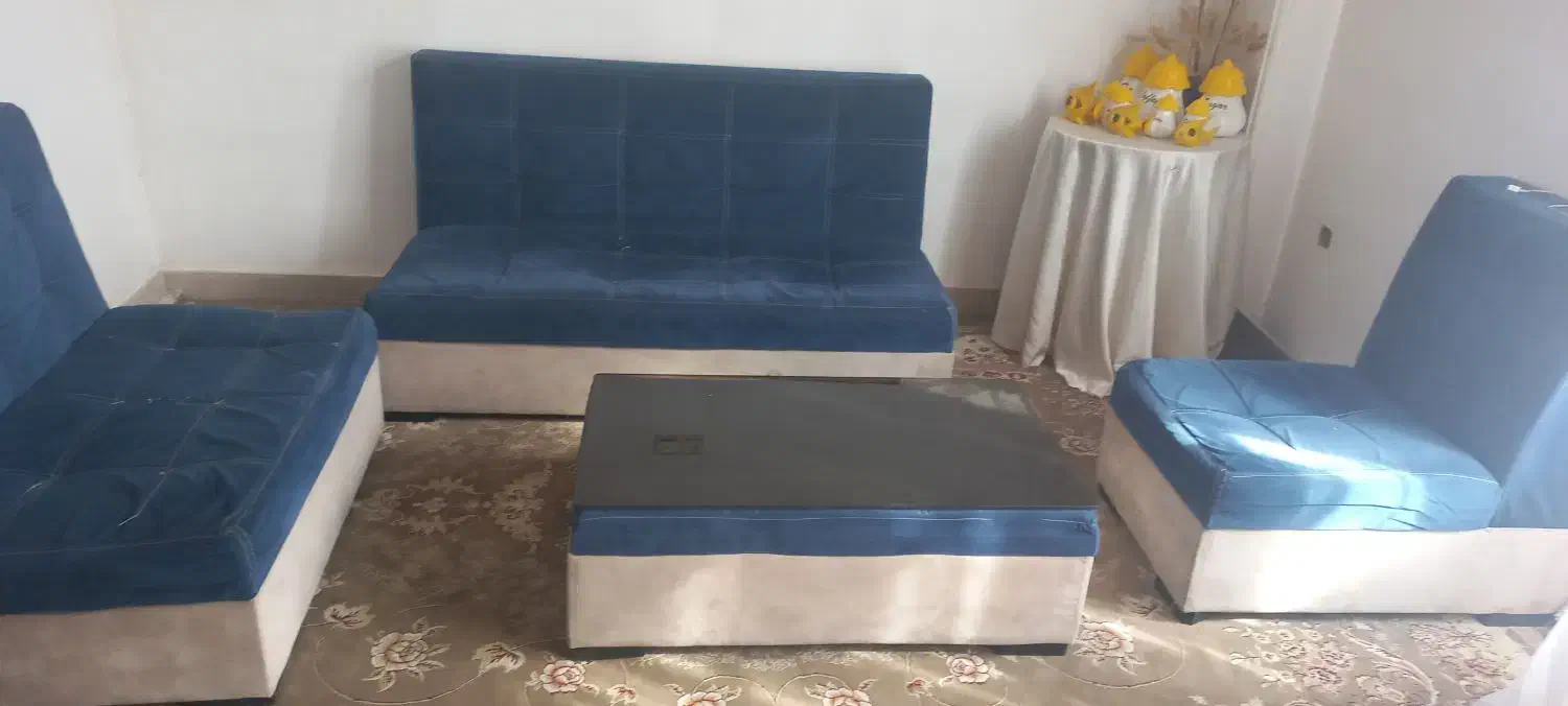 فروش مبلمان ۶ نفره|مبلمان خانگی و میز عسلی|کاشان, فاز ۱ ناجی آباد|دیوار