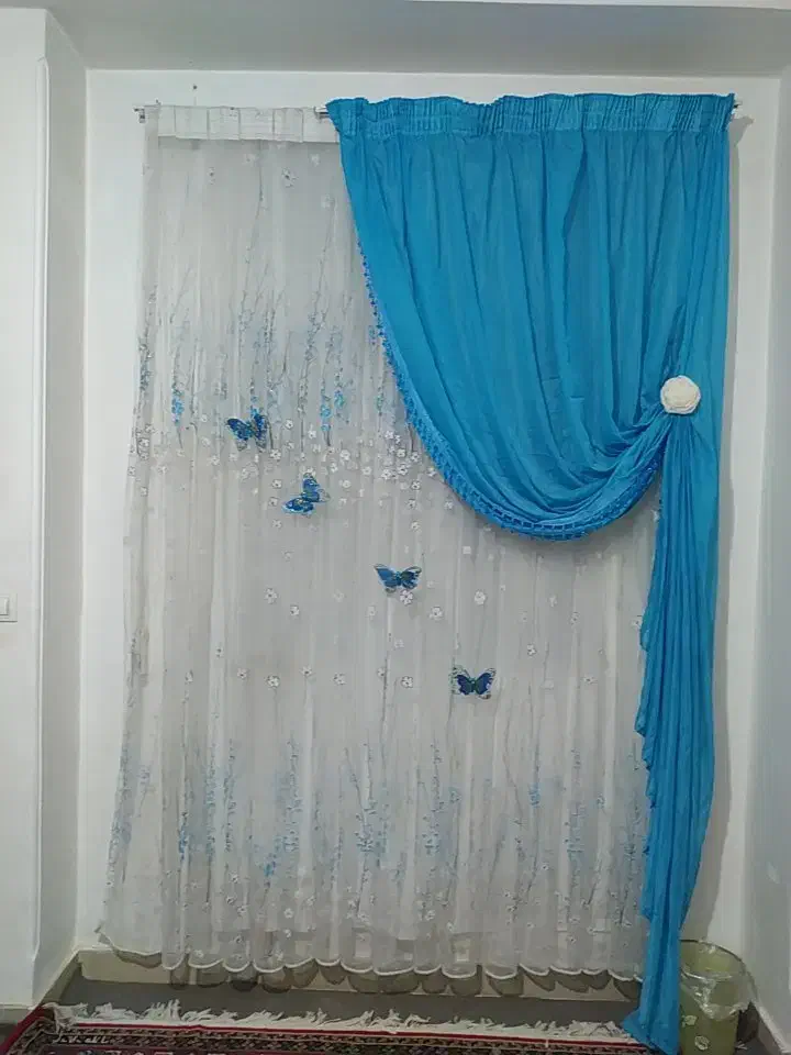 پرده اتاق خواب|پرده، رانر، رومیزی|آبیک, |دیوار