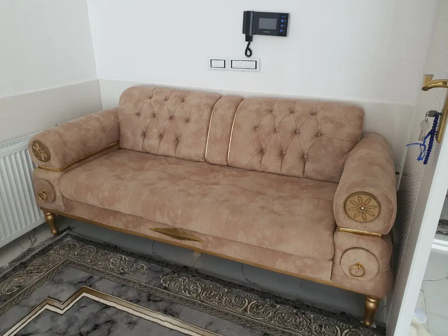 مبل ۸نفره در حد نو|مبلمان خانگی و میز عسلی|بانه, |دیوار