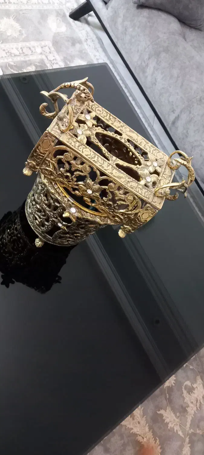 یک عدد آینه شمعدان|صنایع دستی و سایر لوازم تزئینی|تهران, مشیریه|دیوار