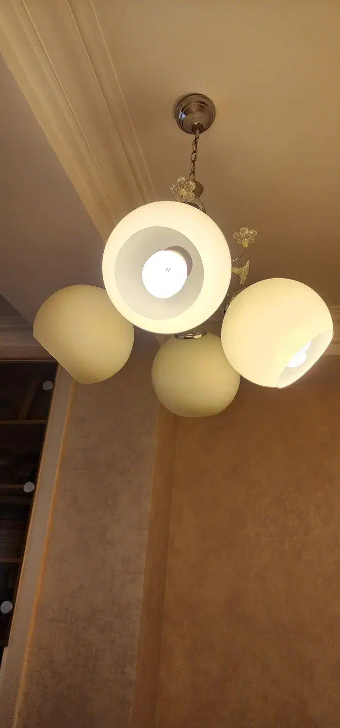 لوستر|لوستر و چراغ آویز|رشت, نیکمرام|دیوار