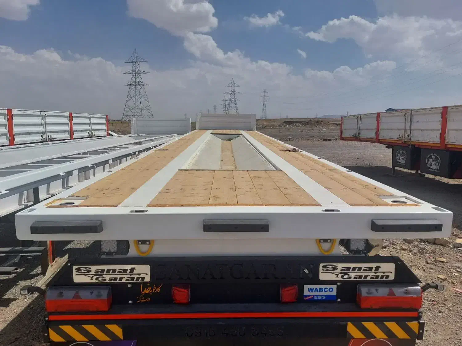 کفی تریلر سه محور|خودرو سنگین|لنجان, |دیوار