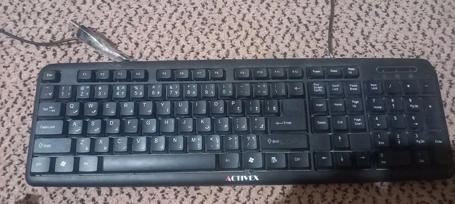 کیبورد سالم به شرط|قطعات و لوازم جانبی رایانه|گرگان, |دیوار