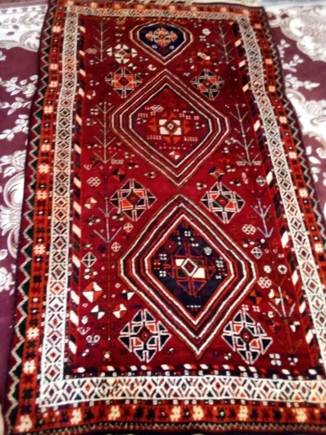 قالی ترکی دست بافت|فرش|جره و بالاده, |دیوار