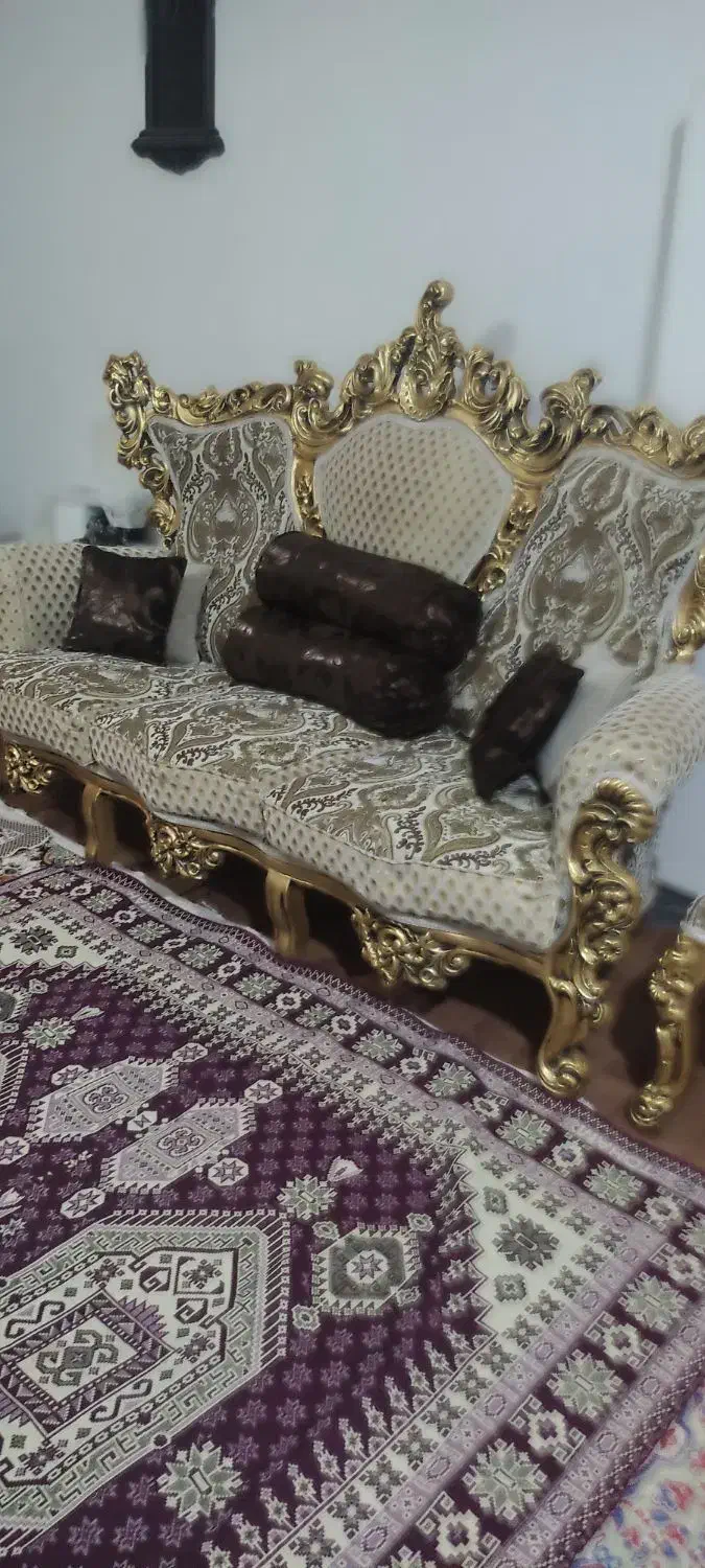 مبل سلطنتی|مبلمان خانگی و میز عسلی|میاندوآب, |دیوار