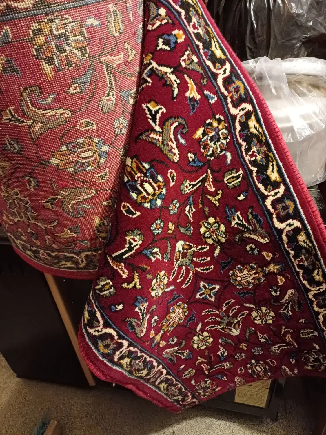 فرش کناره|فرش|اصفهان, دستگرده|دیوار