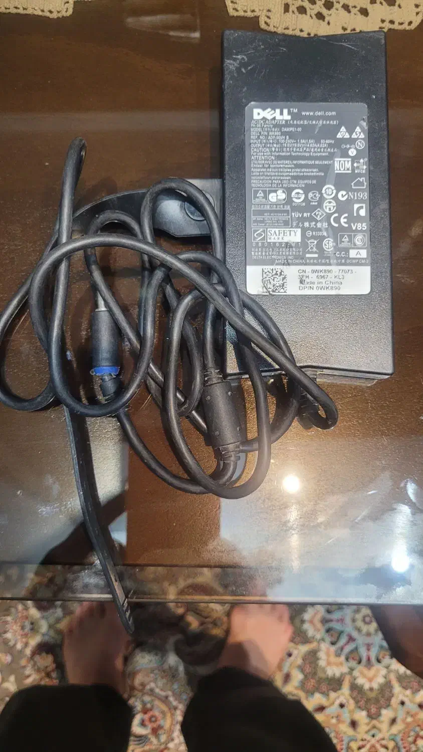 شارژر لپ تاپ 19.5 ولت 4.62 آمپر دل مدل DA90PE1-00|قطعات و لوازم جانبی رایانه|کرج, کوی کارمندان جنوبی|دیوار