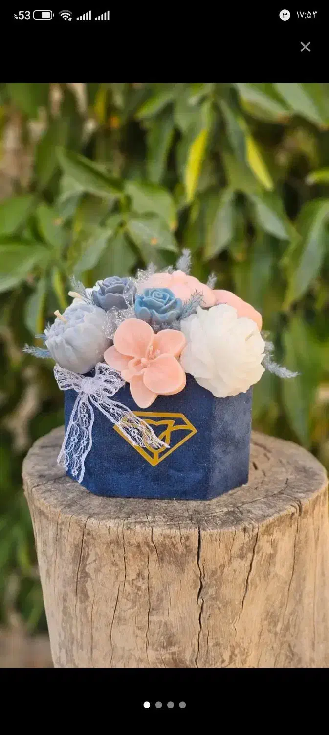 باکسشمعشمعهایدکوریگیفتعقدتولدمجالسدندونی|صنایع دستی و سایر لوازم تزئینی|قم, شهرک فاطمیه|دیوار