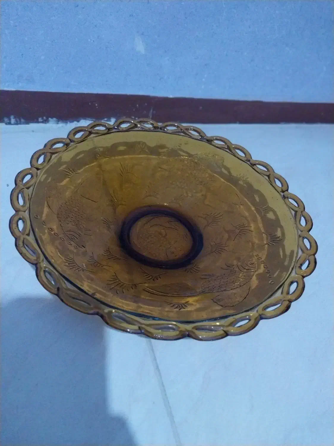 ظرف شیشه ای قدیمی|کلکسیون اشیاء عتیقه|تهران, مینای جنوبی|دیوار