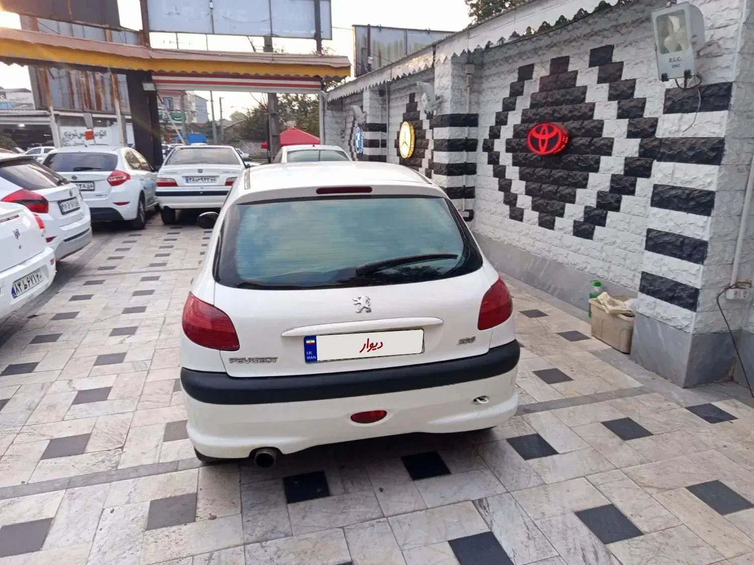 206 مدل 89|خودرو سواری و وانت|رشت, کوی امام رضا|دیوار