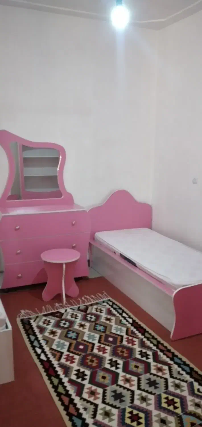 سرویس خواب دخترانه+یک تخت|تخت و سرویس خواب|ایلام, |دیوار