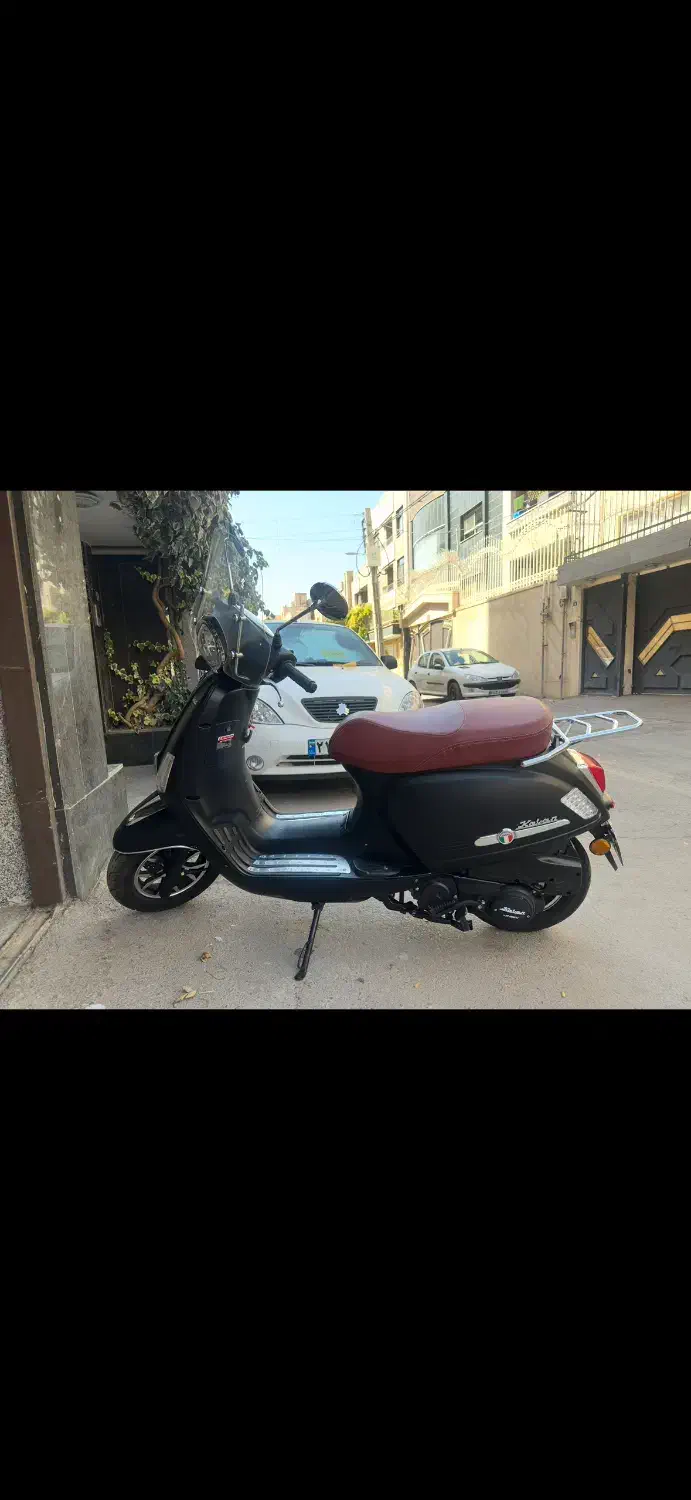 کاوان ۱۲۵ مدل ۱۴۰۲ مشکی مات فکتوری|موتورسیکلت|اصفهان, مهرآباد|دیوار