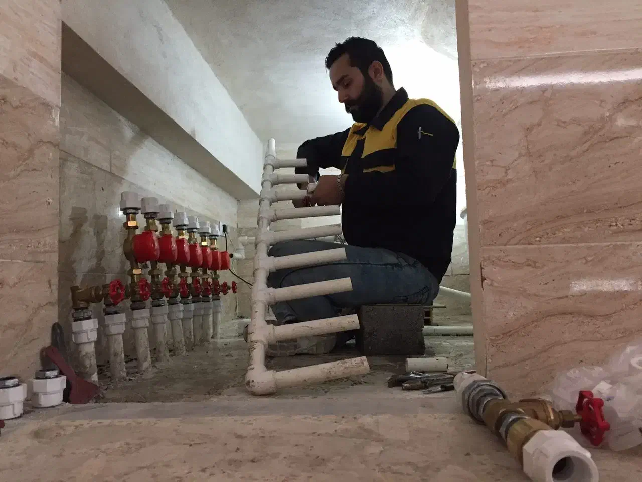 نصاب پمپ آب . تصفیه آب. مخزن آب. منبع|مصالح و تجهیزات ساختمان|رشت, بلوار گیلان|دیوار