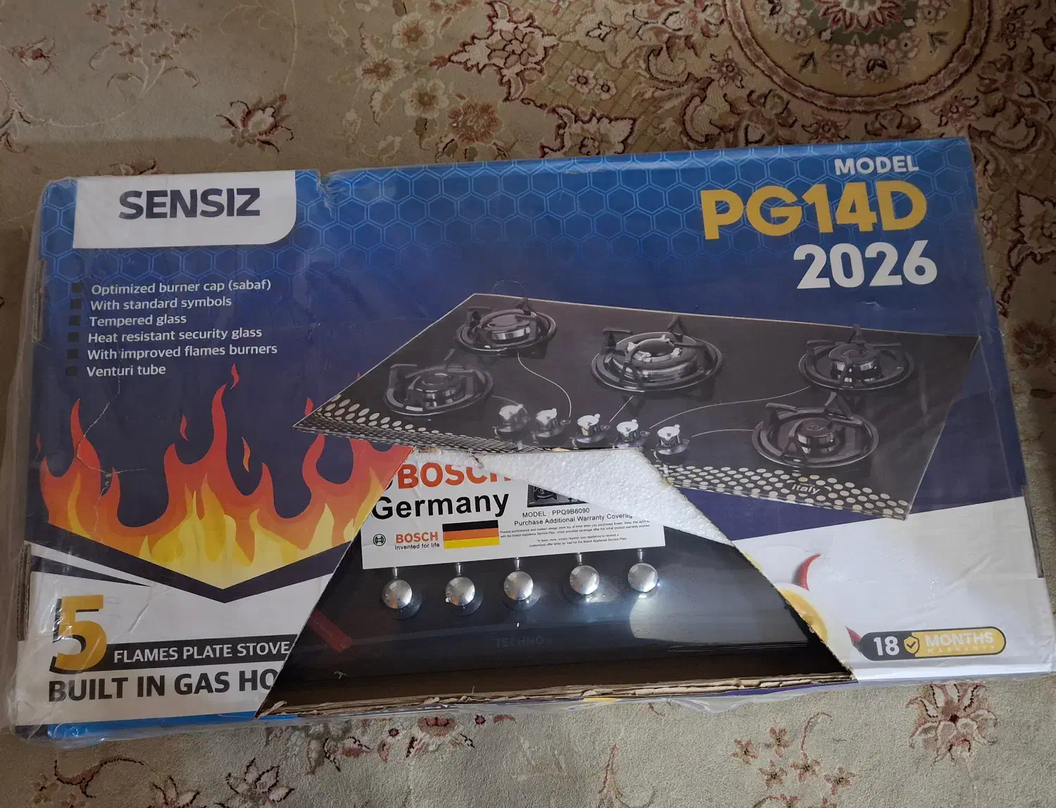 اجاق گاز رو میزی|اجاق گاز و لوازم برقی پختوپز|اصفهان, کلمه خوران|دیوار