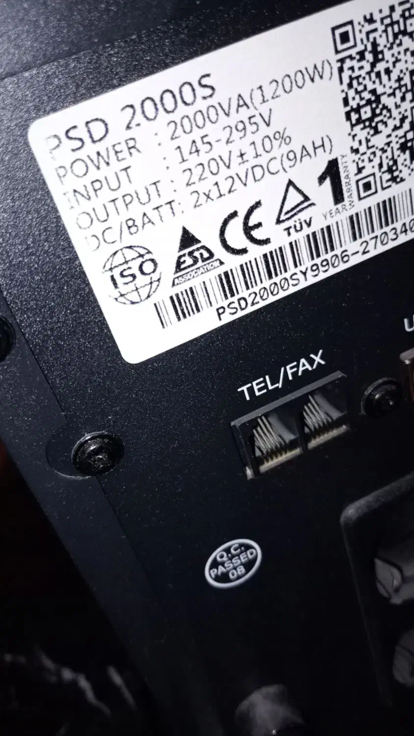 UPS Line interactive 2KV|مودم و تجهیزات شبکه|تهران, مهران|دیوار