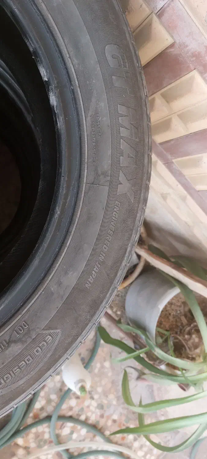 فروش ۴ حلقه لاستیک در حد نو|قطعات یدکی و لوازم جانبی|دوگنبدان, |دیوار