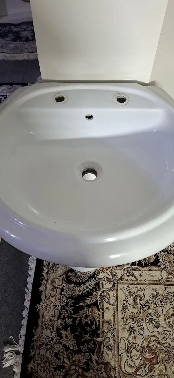 روشویی دو شیر|لوازم سرویس بهداشتی|اندیشه, اندیشه فاز ۳|دیوار