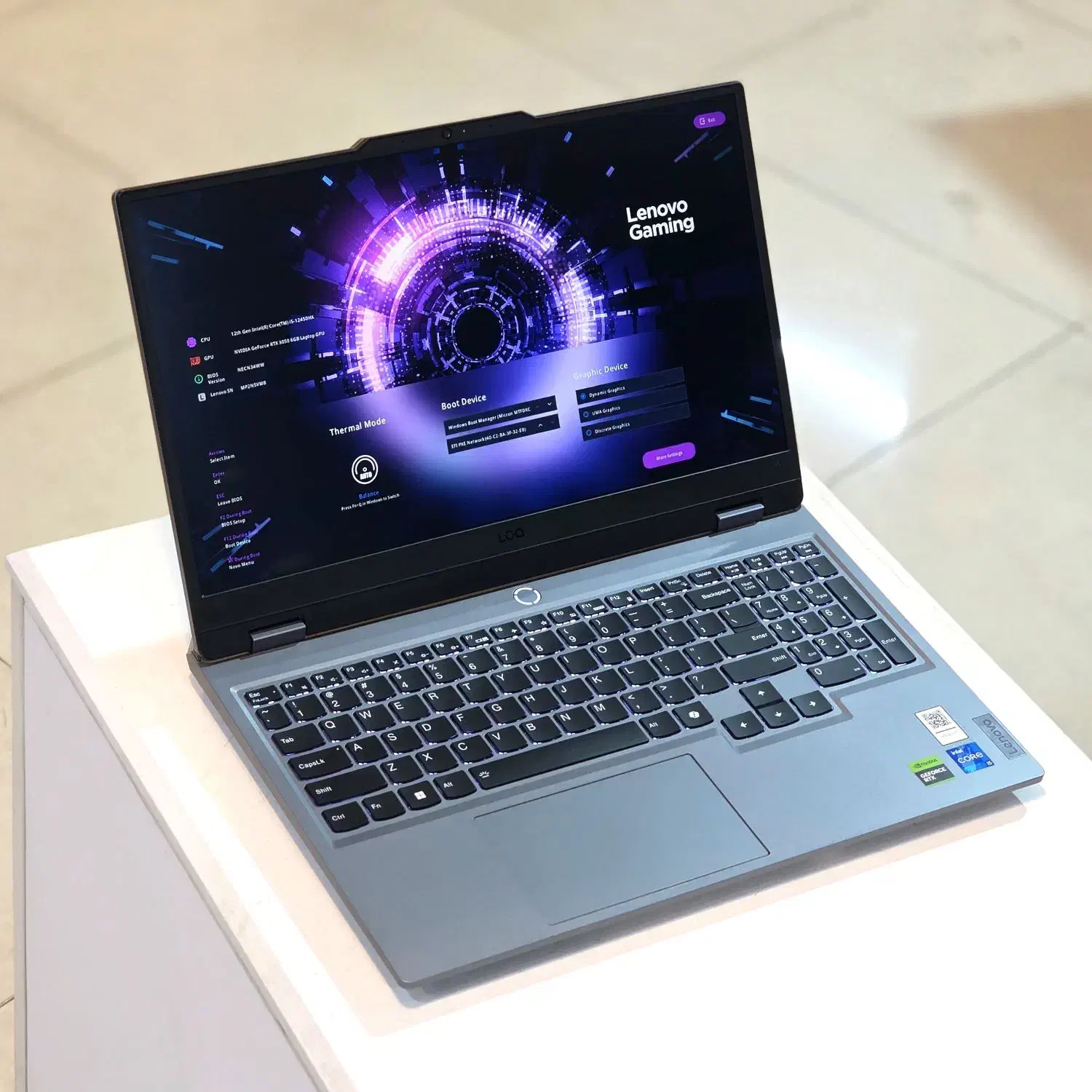 لپتاپ گیمینگ Lenovo LOQ 15 گرافیک 3050 6GB|رایانه همراه|شیراز, ملاصدرا|دیوار