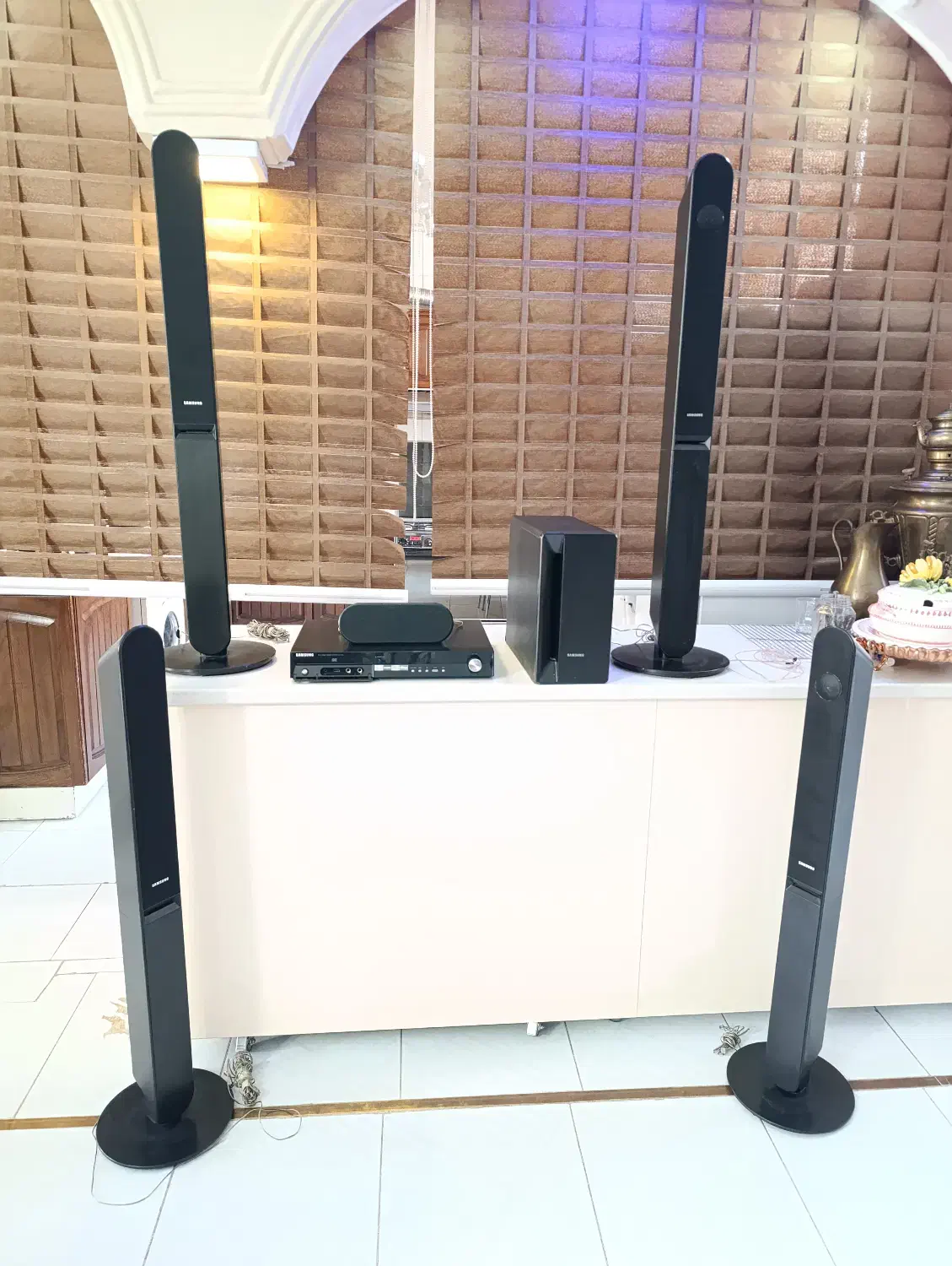 سینمای خانگی با سیستم صوتی حرفه ای سامسونگ|سیستم صوتی خانگی|تهران, سنائی|دیوار