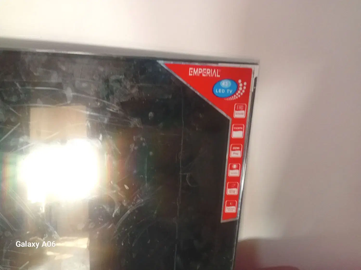 تلویزیون ۴۵اینچ|تلویزیون و پروژکتور|شیروان (خراسان), |دیوار