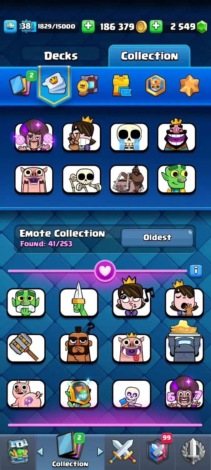 اکانت کلش رویال لول ۳۸|کنسول، بازی ویدئویی و آنلاین|ایزدشهر, |دیوار