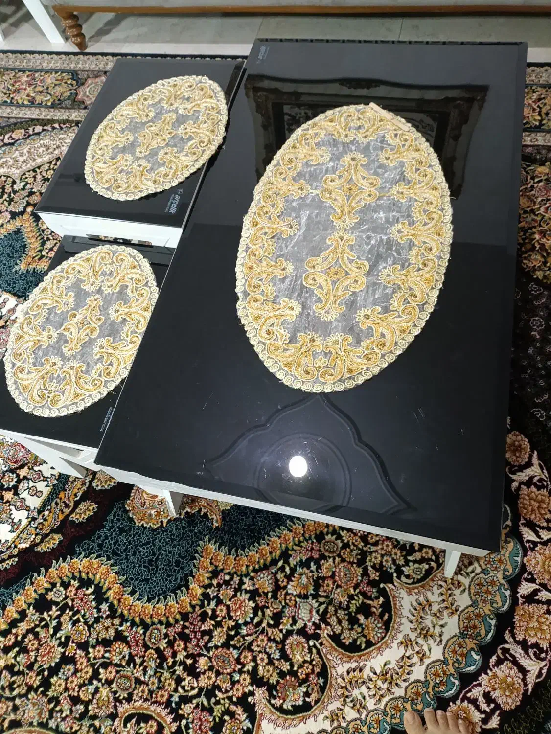 کنسول عسلی|بوفه، ویترین، کنسول|مهاجران, |دیوار