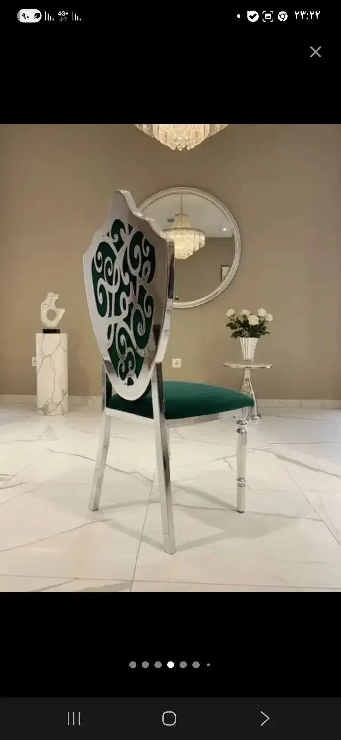 صندلی تالار اشک ناز|میز و صندلی غذاخوری|احمدآبادمستوفی, |دیوار