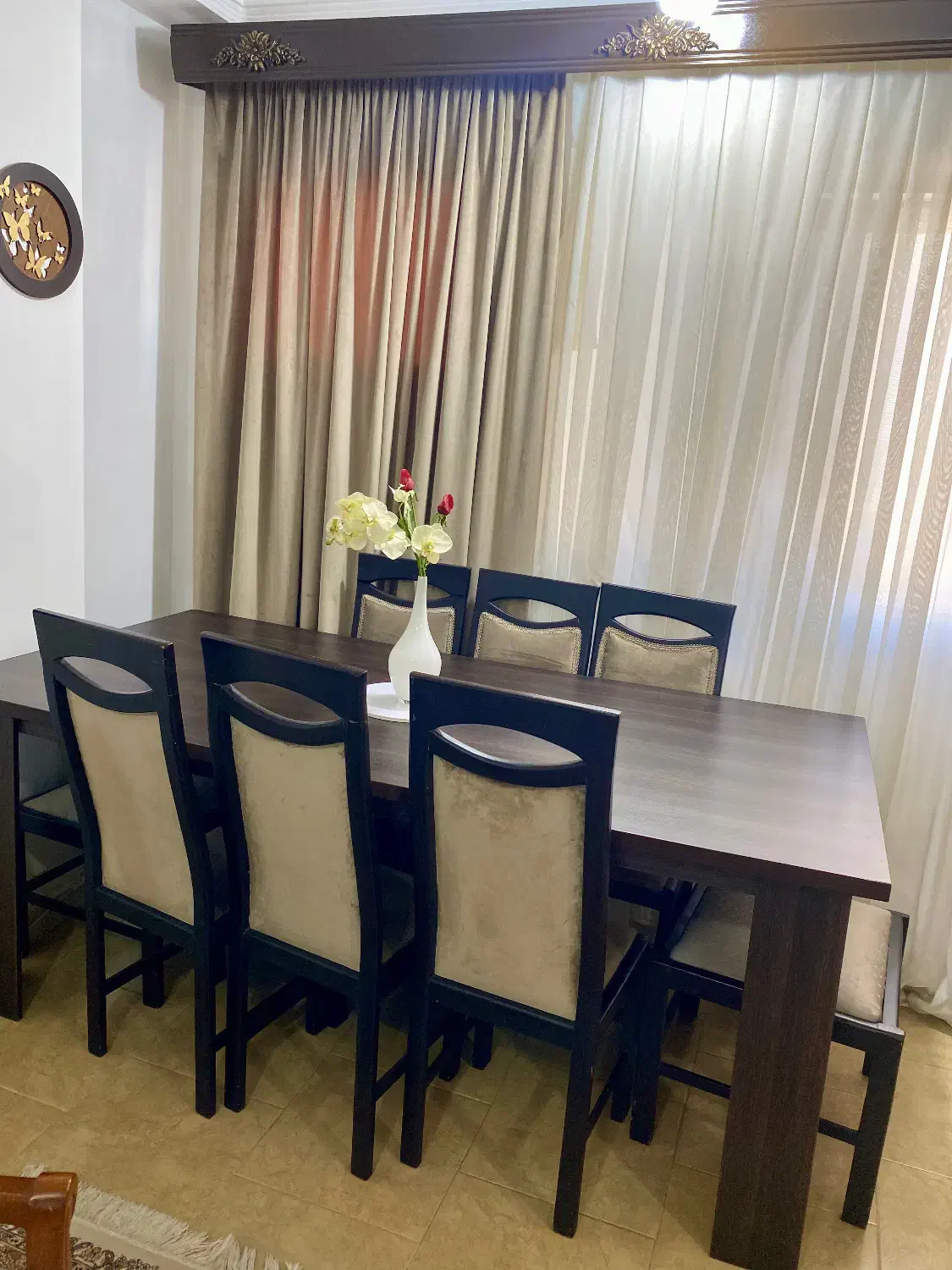 میزناهارخوری ۸ نفره سالم درحدنو|میز و صندلی غذاخوری|بابل, |دیوار