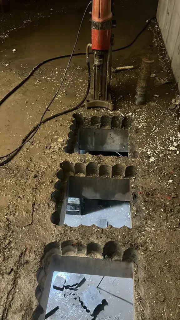 کرگیری/کاشت میلگرد/نمونه برداری/ایجاد باز شو|خدمات پیشه و مهارت|رامسر, |دیوار