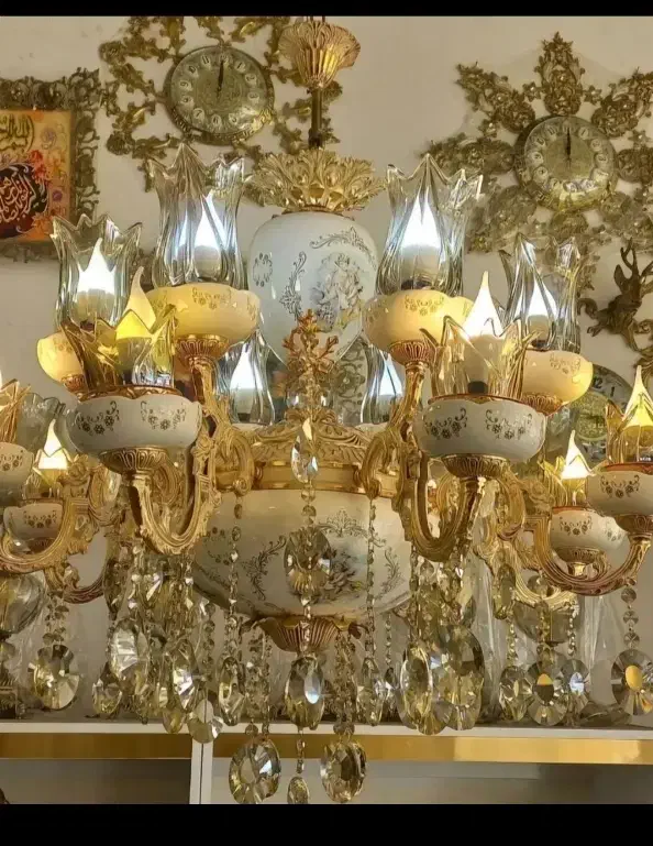 لوستر|لوستر و چراغ آویز|بهبهان, |دیوار